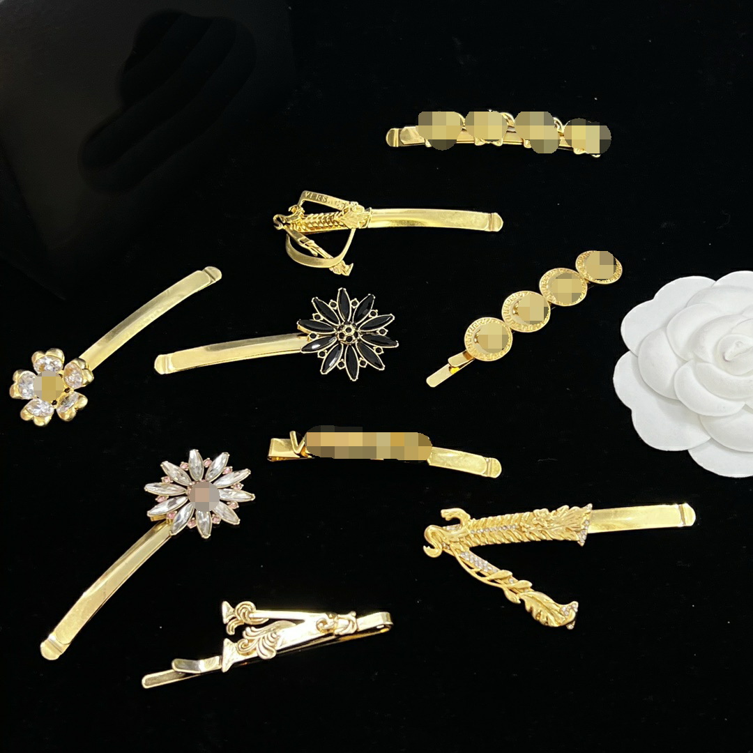 

Hot sell Hairpins Girls Elegant Hair Clips Pin Barrettes Accessories Women Hairclip Hairgrip Headdress Headwear Banshee Head Portrait Hair Jewelry 008
