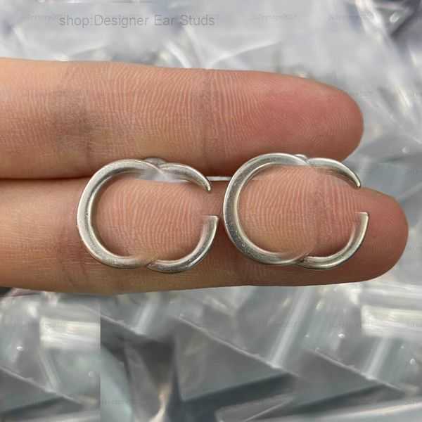 

Stud Gold Earring Designer Jewelry Hoops Silver Earrings for Mens Ear Duble Letter s Luxury Fashion Love g Bijoux with Box 5 C4EH