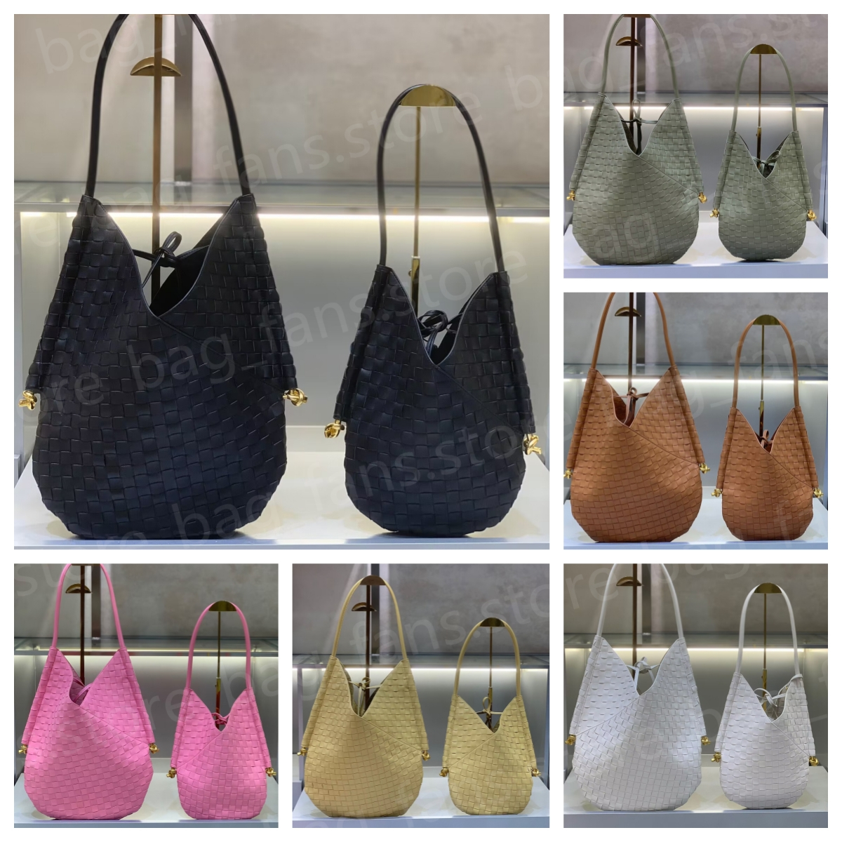 Designer Woven Shoulder Bags Fashion Women High Capacity Crossbody Bags Christmas Gifts 23554-image-919868533