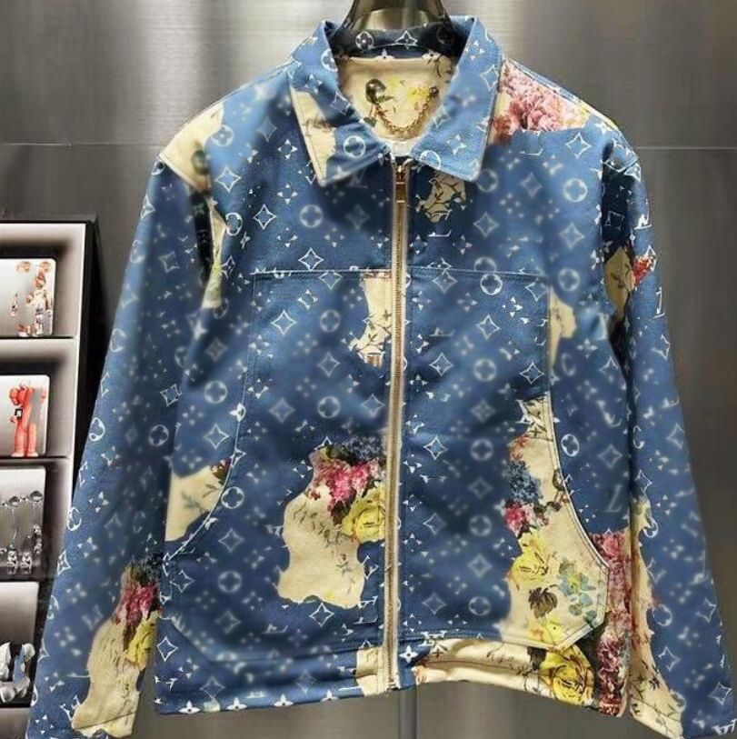 

23ss Men's Jackets new highS quality Casual Fashion Mens women's Denim jacket coat brand Designer Jean Jackets, Blue
