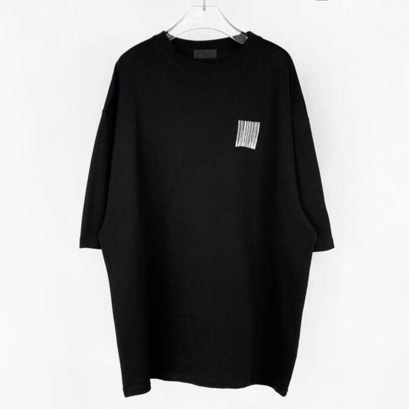 

Womens Designer t shirt Shirt Correct Version Classic Moss Code T-shirt Top Couple Same Style, Grey