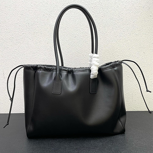 

Large totes shopping bag Canvas beach bag Designer handbag new rope Tote bags shoulder bag big travel bags letter handbags ce 44cm, Black