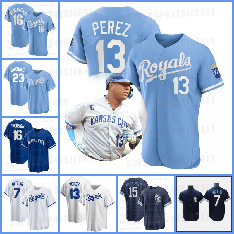 

Captian 13 Salvador Perez KC Royals Baseball Jerseys Kansas City City Connect Jersey Zack Greinke Lyles Hunter Dozier Brad Keller Scott Barlow Chapman, Black