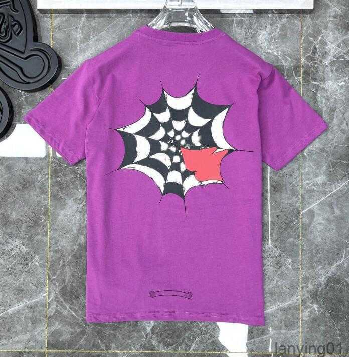 

Classic Men' Heart Luxury t Shirt Ch Brand Tops Tees Men Women Sanskrit Letter Chromes Sweatshirts Short Sleeve Horseshoe Designer Couple Cross T-shirts Tr126513nr