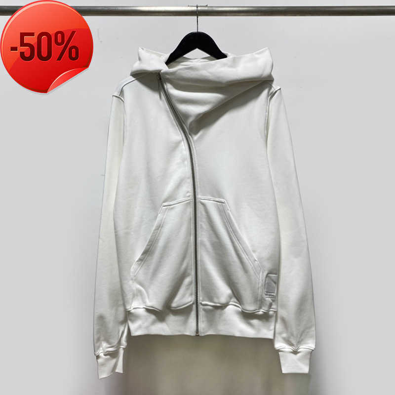 

Hoodies Sweatshirts Rick High Street Mens Womens Designers Fashion Men Hoodie Owens Autumn Winter Long Sleeve Hooded Pullover ClothesS to 2XL Size, White