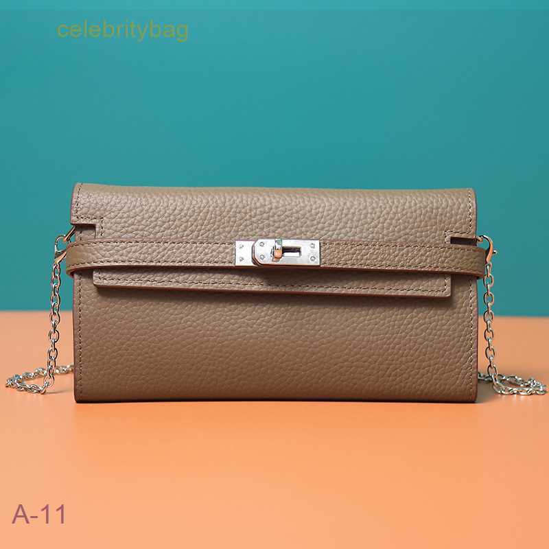 

Designer Kellies Handbags Hemres Genuine Fashion Leather Classic Women Wallet Pig Nose Long Shoulder Strap Top Cow One Crossbody Bag has logo PYNW, Black6