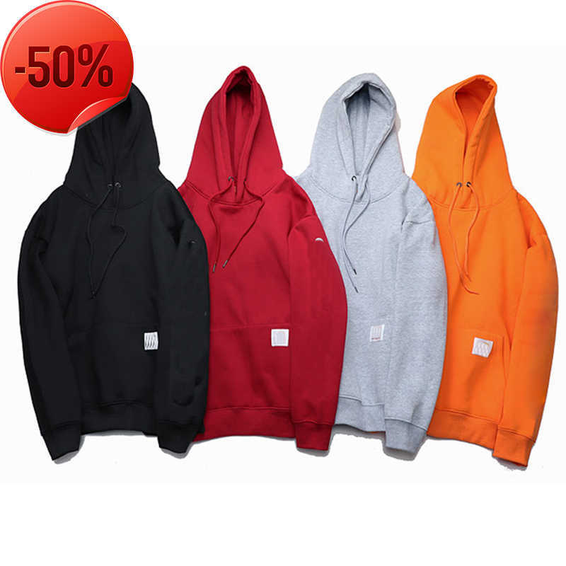 

Hoodies Sweatshirts Mens Hoodie Sweatshirt Casual Letter Print Hip Hop Long Sleeve European American Style Cople Pullover Sweathitrt 4 ColorS to 2XL Size, Orange