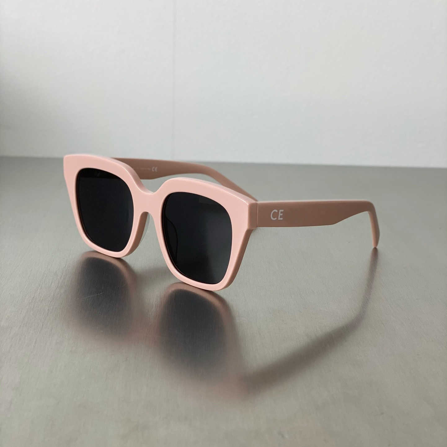

Luxury CEL Sunglasses Womens Desinger Square Sunglasses Lunette Soleil Femme High Quality Cute Rose Pink Triumphal Arch Sunglasses CL40198