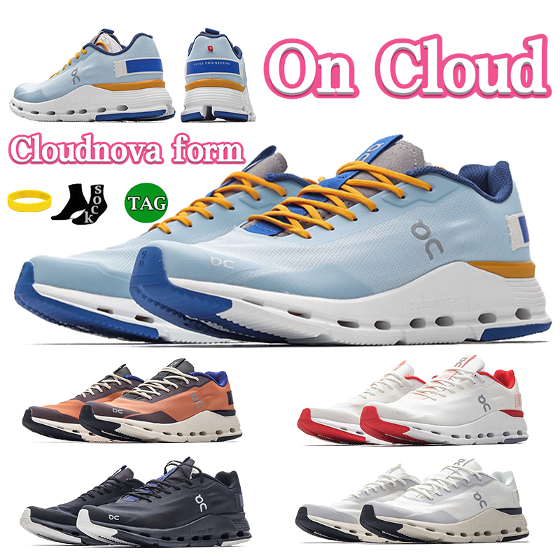 

On Cloud Cloudnova Form Running Shoe Men White Eclipse Arctic Alloy White Red Terracotta Forest Black Twilight Sneakers Designer Mens Womens Low Sport Trainers, 01 arctic alloy
