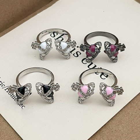 

Band Rings Vintage Personality Special Original Double Planet Finger For Women Men Teens Charms Creative Fashion Jewelry Gift 230410