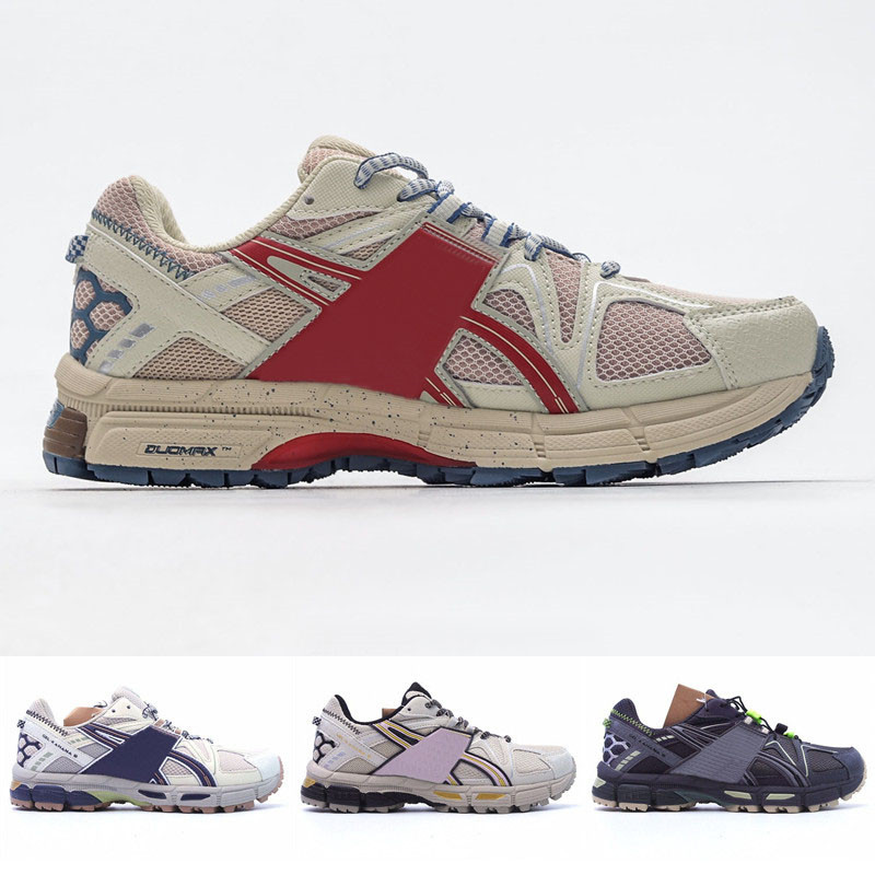 

2023 gel kahana 8 Designer Running Shoes Green Red Blue Grey Mens Womens sports Sneakers Trainers Eur 36-44