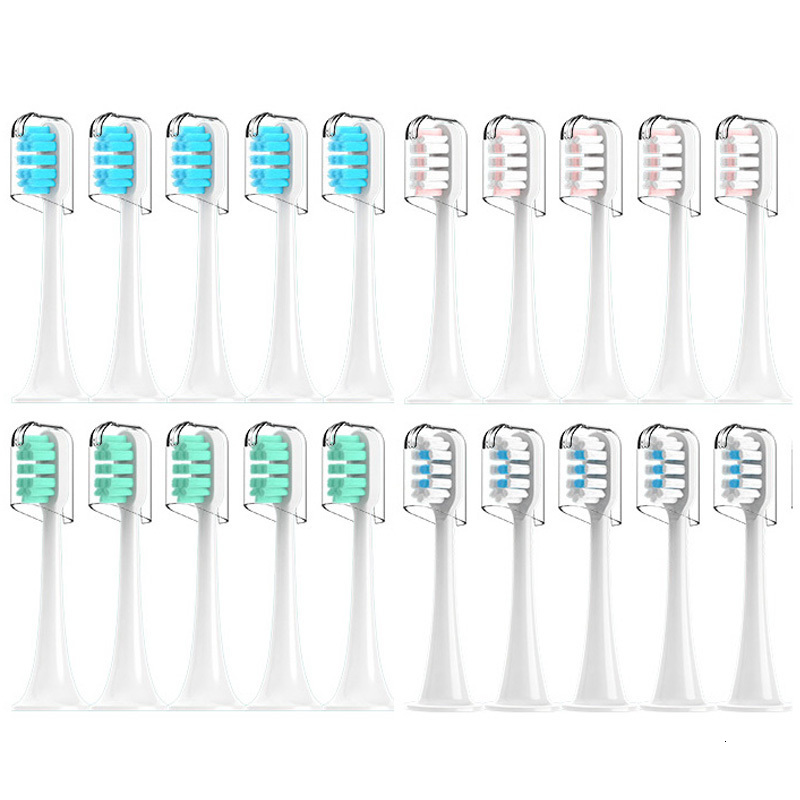 

Toothbrushes Head For xiaomi Mijia T300T500T700 Sonic Electric Toothbrush Heads Replaceable Refill Nozzles 4 Colors with AntiDust Caps 420Pcs 230410