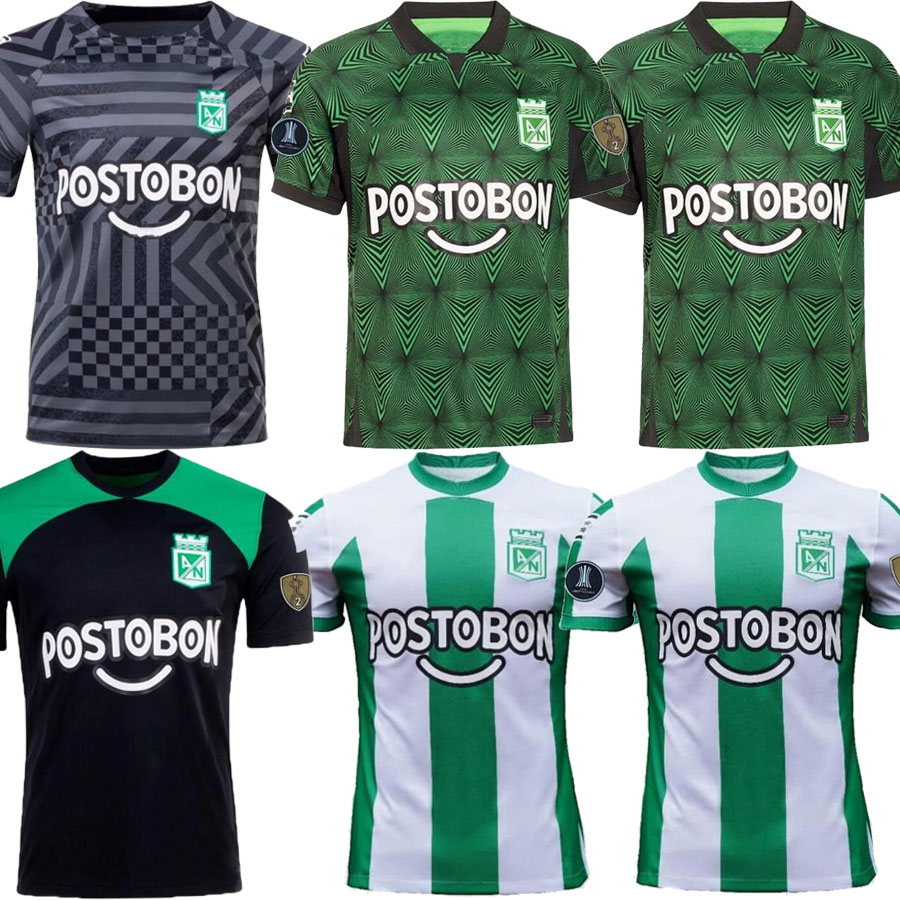 

2023 2024 Atletico Nacional Medellin soccer jerseys J.Duque DA COSTA 23 24 D.Pabon Jarlan home away training football shirt top, Red