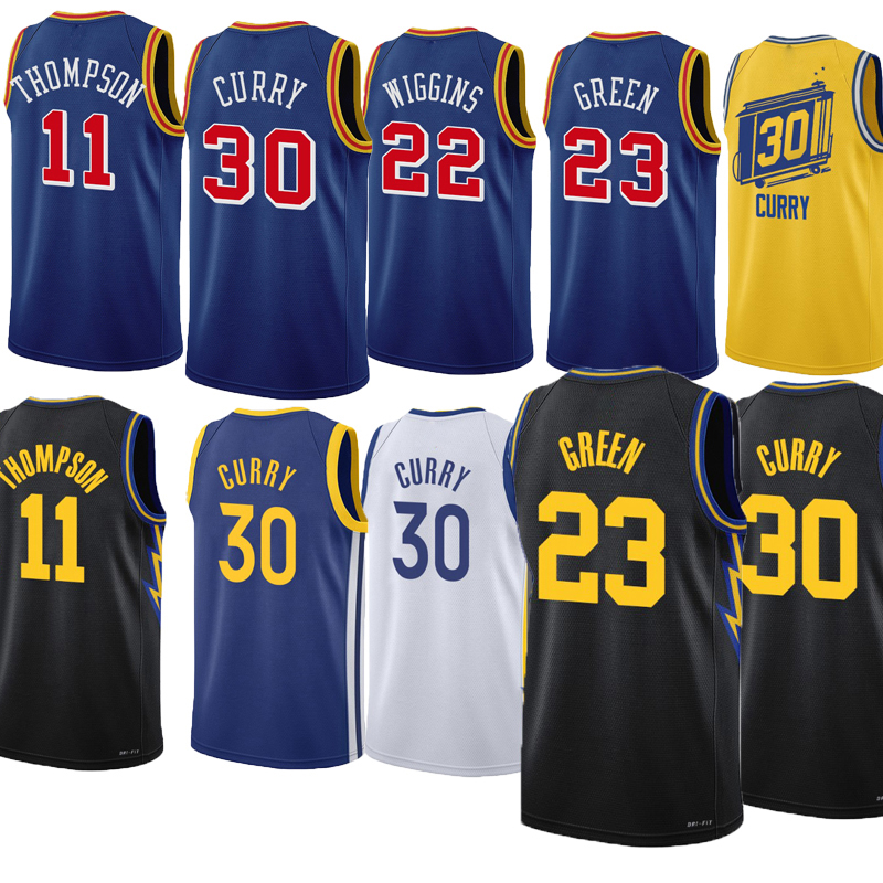 

Men Basketball Jersey Stephen Curry Klay Thompson Poole Draymond Green Andrew Wiggins Kevon Looney Moses Moody Jonathan Kuminga DiVincenzo Anthony Lamb Jerseys, As picture