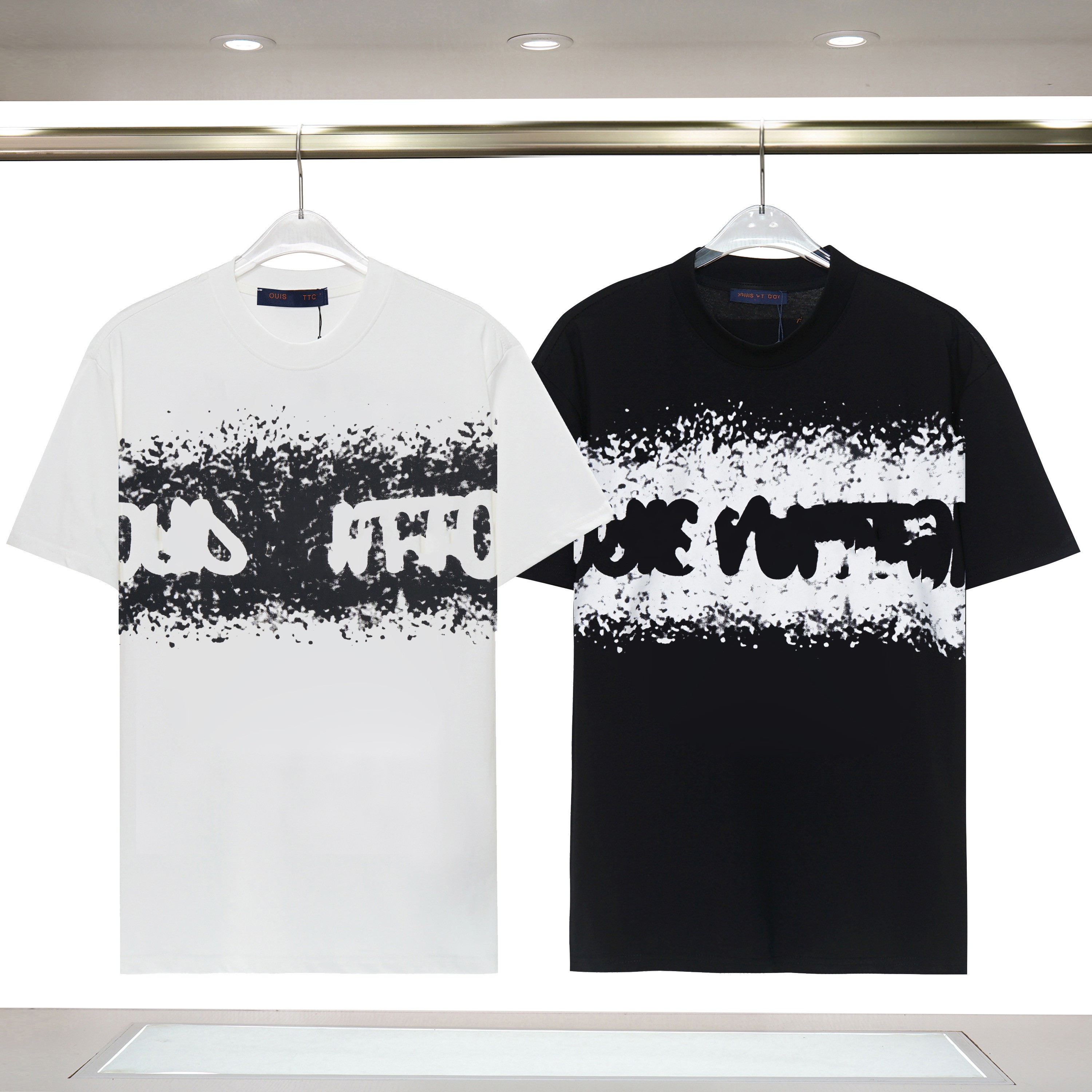 

fg2023 Cotton Summer Hong Kong Style Short Sleeve T-shirt Men' Korean Version Men' Casual Half Sleeve Fashion Japanese Dress Couple Dress M-3XL, Black