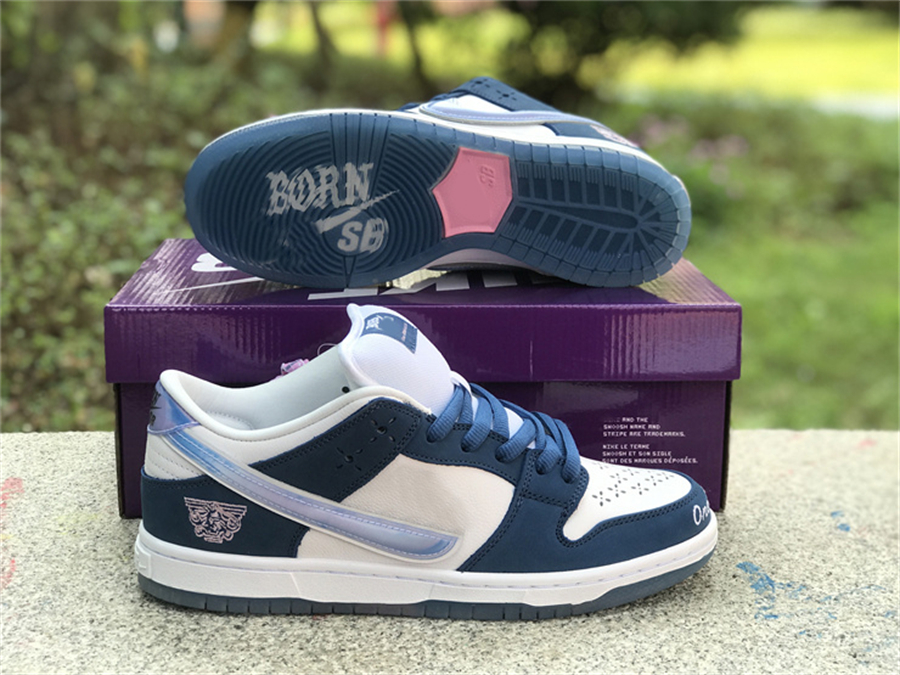 

Shoes &sandals Fn7819-400 Born x Raised Sb Dunks Low White Blue Running Sports Sneakers Trainers Original