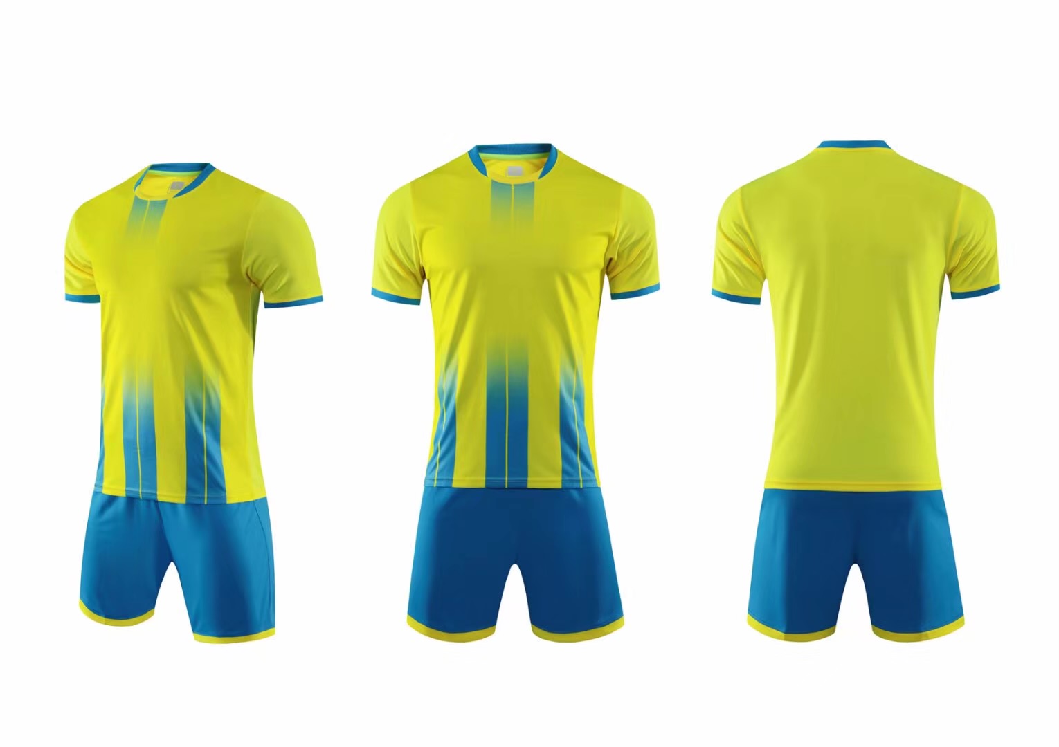 

San B New DIY LOGO tees Summer Casual Sports Set Short Sleeved Shorts Sets shirts Fashion Sportswear supplier blank set 6316# JIEG, Yellow