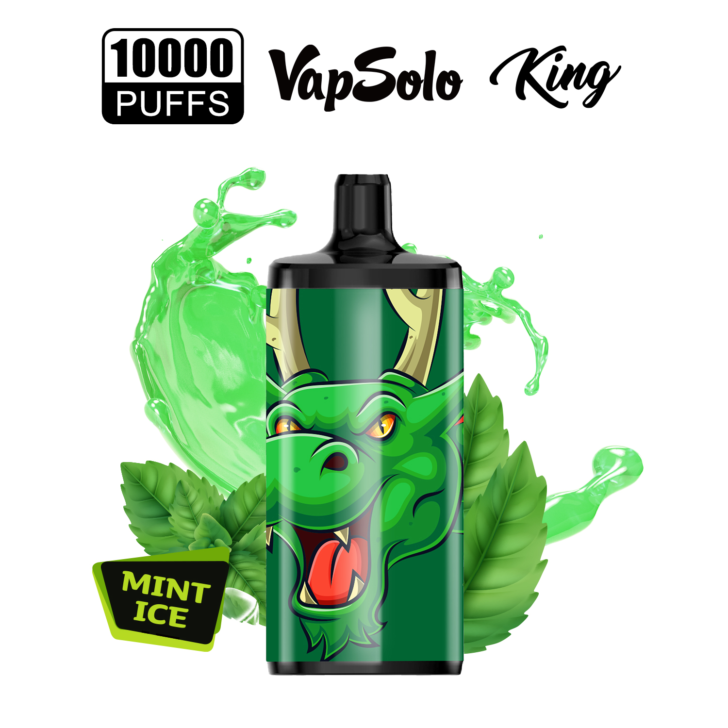 

wholesale factory Disposable Vape Pen electronic cigarette 10000 Puffs Vapsolo KING Technology with Type-C Port Rechargeable battery big vapor