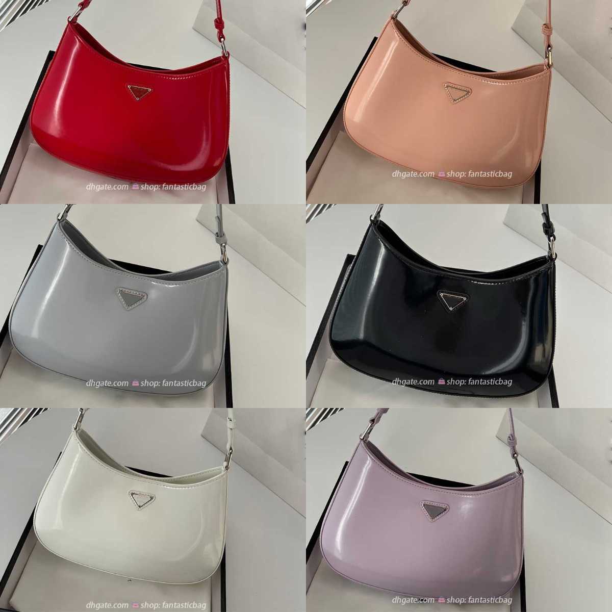 

P-family Cleo bags underarm Envelope Fashion Designer hobo Women handbag bucket totes Handbag Luxury genuine leather cross body Genuine Leather