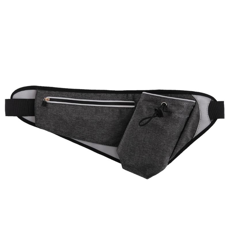 

Waist Bags Outdoor Anti-theft Passport Bag Multi-function Certificate Package Sport Casual European And American 1226, Sky blue
