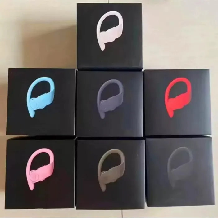 

Bluetooth Earphones Wireless Headsets Sport Ear Hook Hifi Earbuds With Charger Box Power Display Power Pro, Black