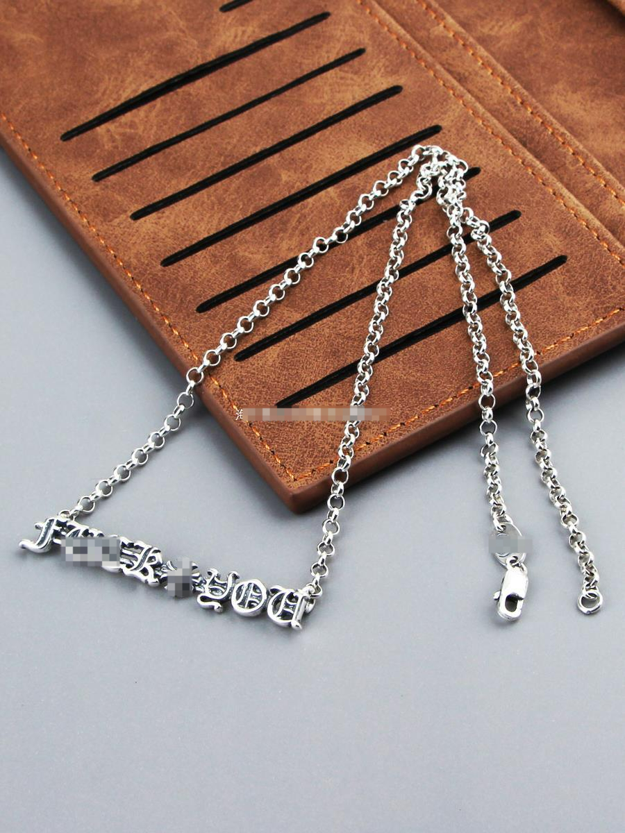 Necklace Vintage Chain Necklace Women Simple Beautiful Collarbone Chain Tide-image-919872810