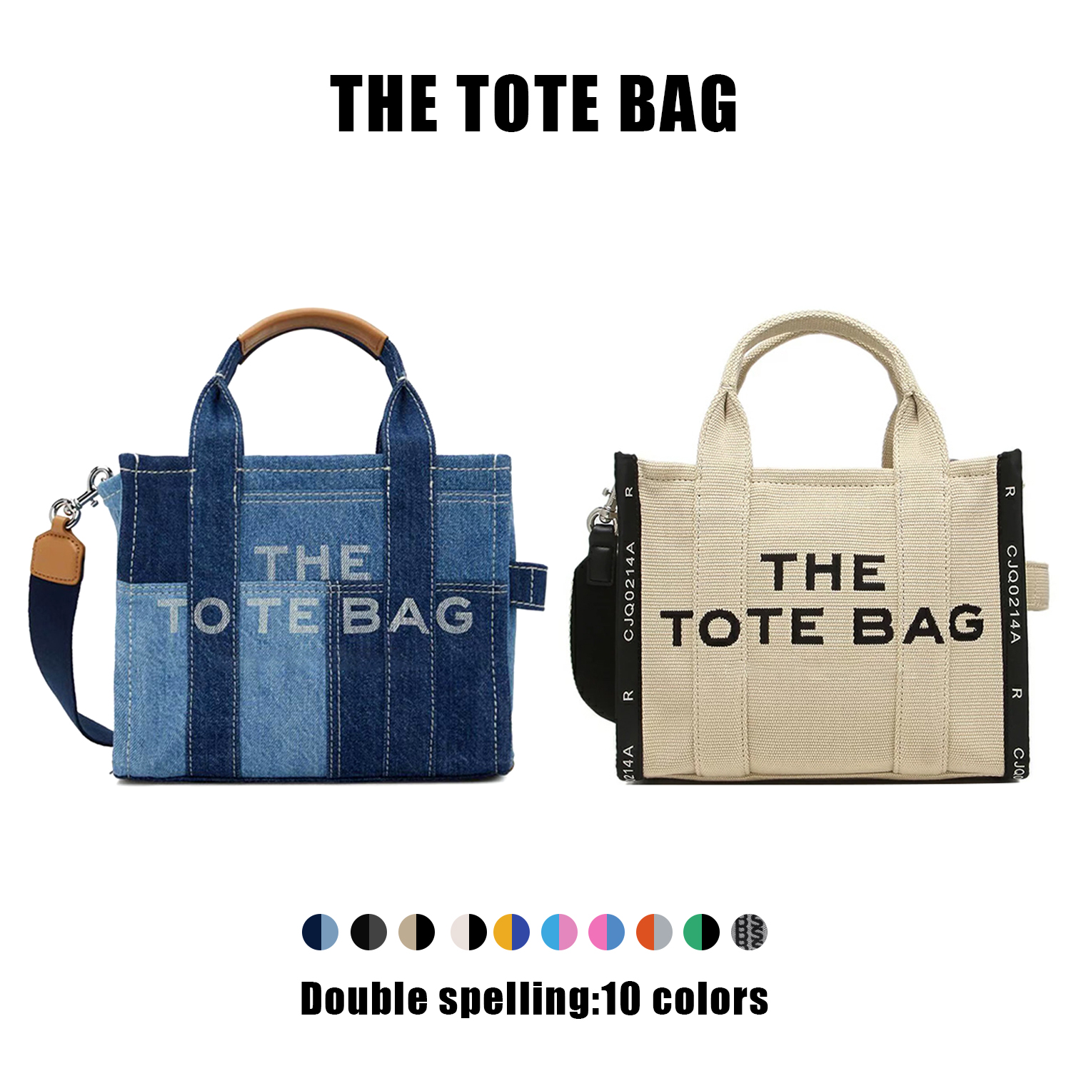 

2023 New marc jocobs bag handbag the tote Womens Duffel Bag marcjocobs Denim canvas pochette Shoulder leisure travel bags Crossbody Marc handbags Men hobo beach lady, Yellow