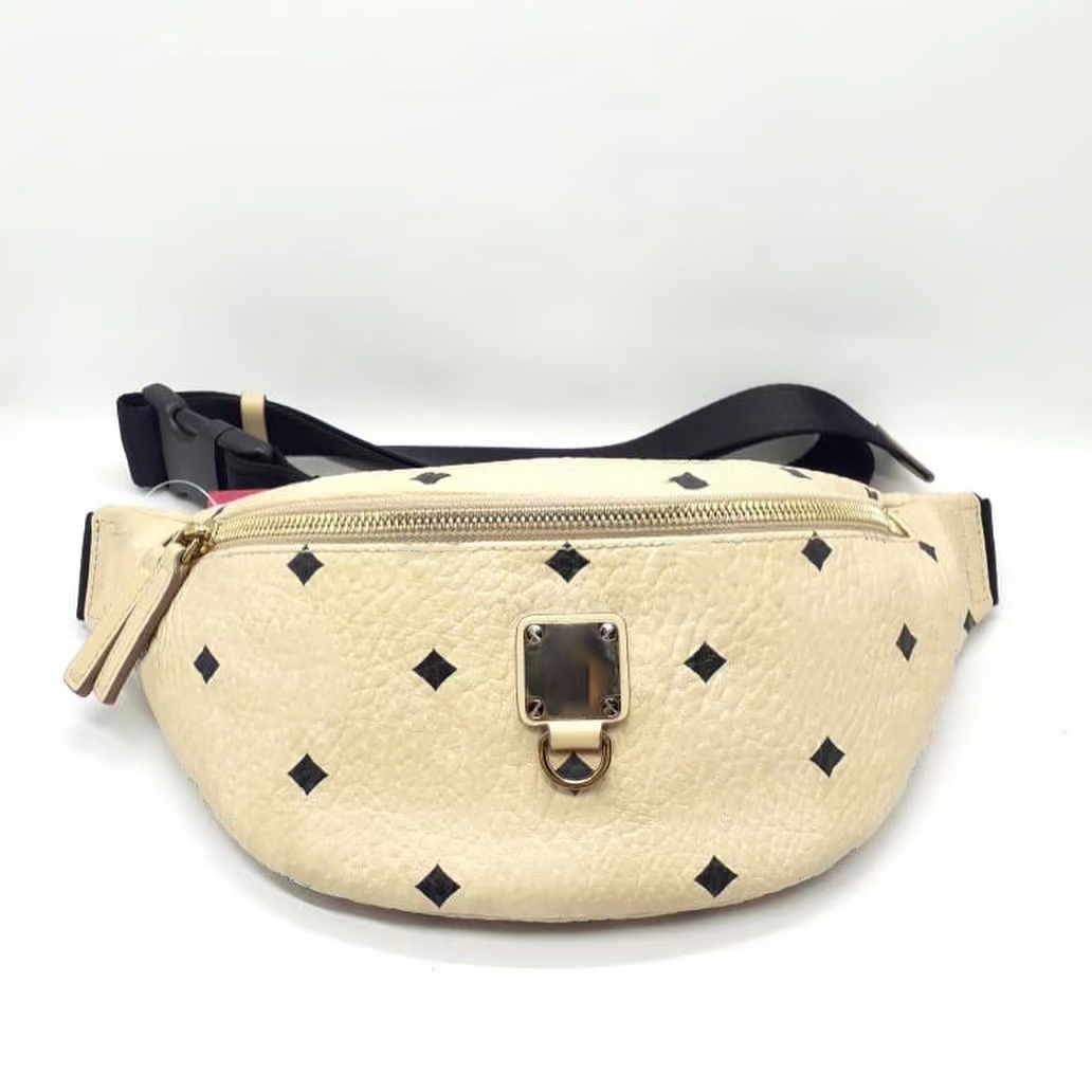 

Big purse Fashion MC belt Waist Bags handbags Fashion Women's mens chest bag Waistpacks tote Genuine Leather man Shoulder Bag Crossbody Luxury designer clutch bag, White