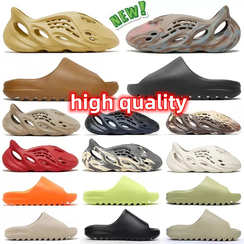 

2023 Designer Slippers Men Woman slider Vermillion Mineral Blue Onyx Pure Sandals Slide Slipper Foam Ochre RUNR Bone Resin Clog Desert Ararat runner slides shoe