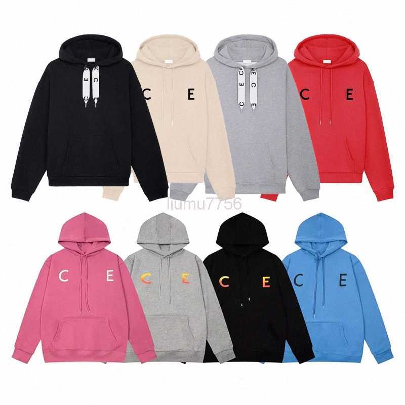 

Men Hoodies CE Sweatshirts Pullover Designer Long Sleeve Celins Letter Fashion Hooded Fleece Sweater Hoody Couple Winter Autumn Casual Fashion Versatile Sty MZ3W, 8-3d letter hoody
