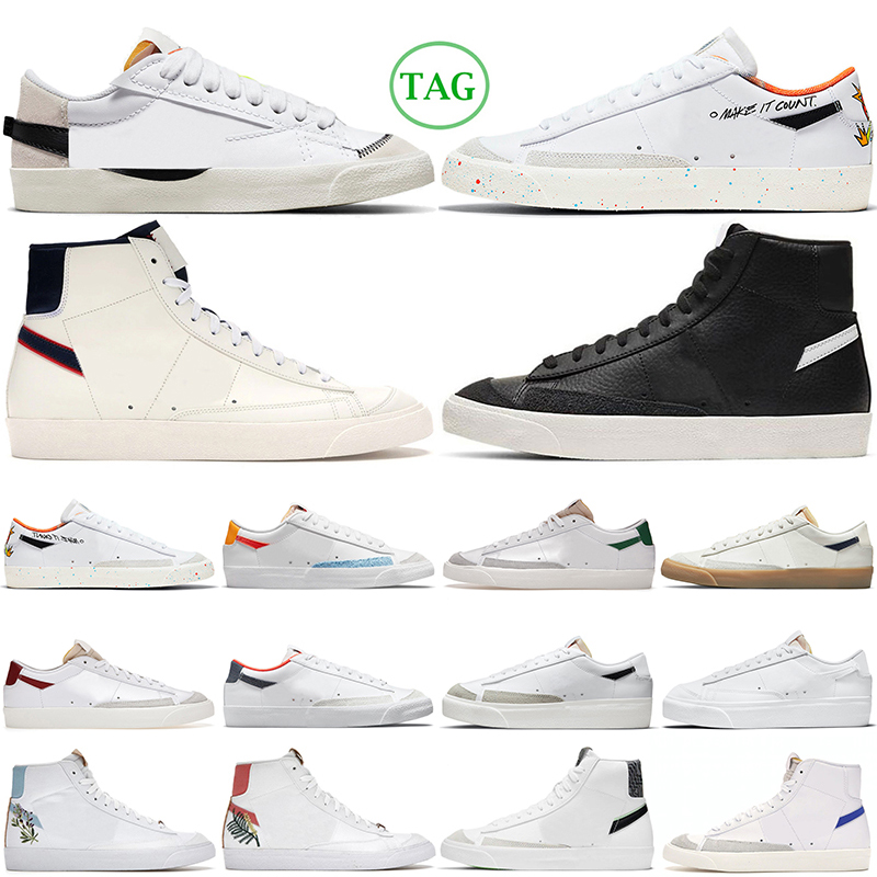 casual shoes men women designer sneakers Vintage Ghost Black White High City Pride Jumbo lue Green womens outdoor sports blazers mens trainer