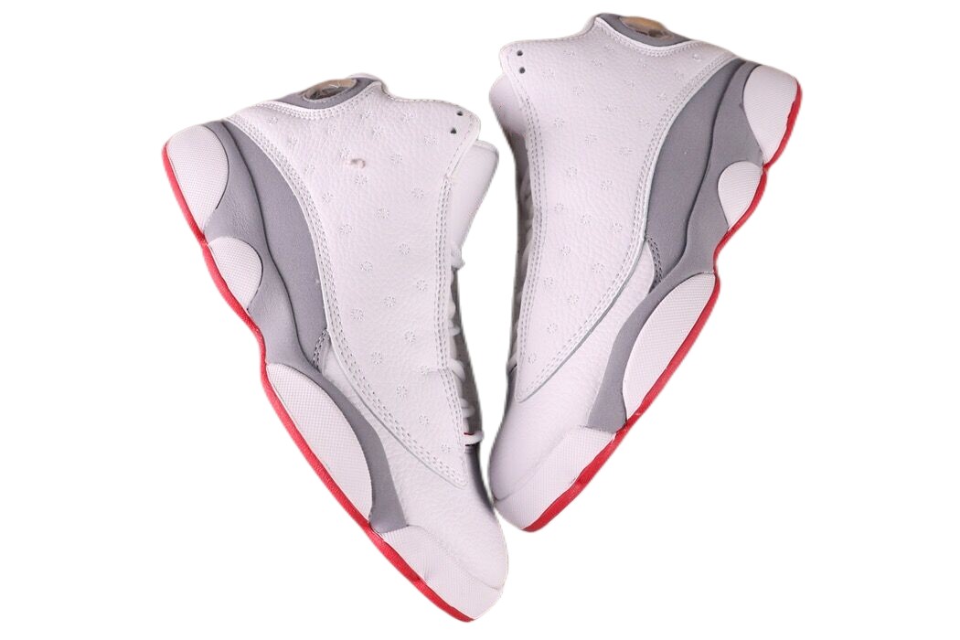

Shop Latest Basketball Shoes For Girls Boys The Jumpman 13 13s White True Red-Wolf Grey Lifestyles Designer Sneakers Outlet Store