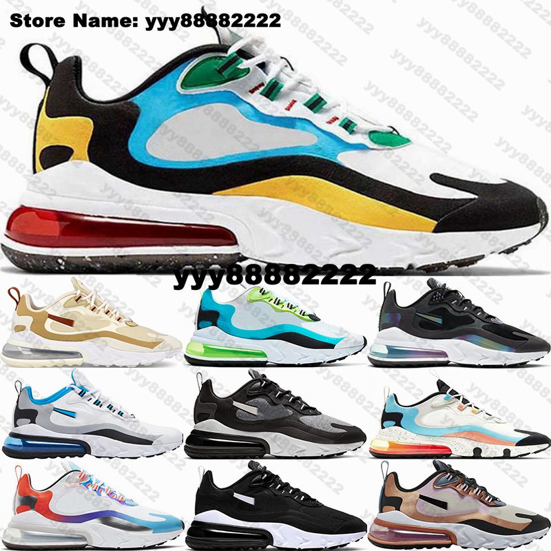 

Air AirMax270 Sneakers Trainers Mens Us12 Size 12 Shoes 270 React Running Women High Quality Max Casual Designer Eur 46 Us 12 27C Youth White Big Size Purple Green