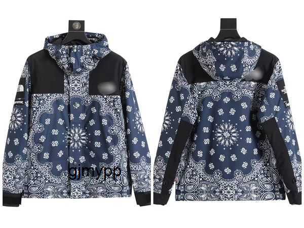 

Men's Jackets American Outdoor T Classic Mountain Function Windproof and Waterproof Splicing Japanese Retro Hooded Charge Coat 18RCVJ