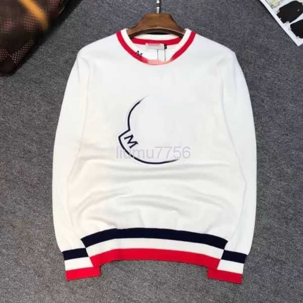 

22ss Hoodies Mens Monclair Sweatshirts Sweater Long Sleeve Tshirt Men Women Sweatshirt Embroidered Hoodie Pullover Jacket Plus Size 1 Y7A2
