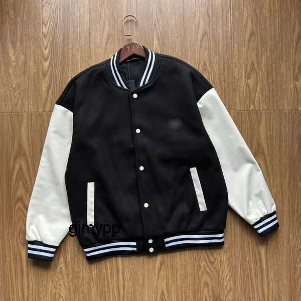 

Men's Jackets American Style Casual Stand Neck Short Jacket Spring and Autumn Solid Color Simple Commuter Windproof Workwear Coat Fashion Brand Top 15L3AE