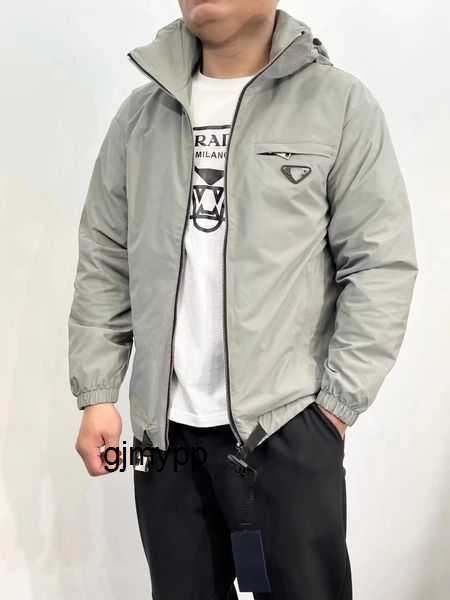 

Men' Jackets Light Luxury Soft Draping Wrinkle Resistant Fabric Spring Comfort Elastic Simple Mock Neck Jacket 8QTKN