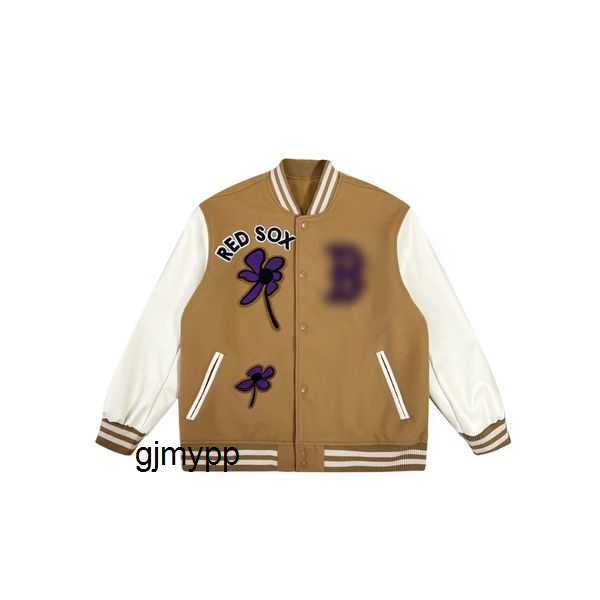 

Men's Jackets Baseball Autumn Winter Fashion Handsome Versatile Hatless Short Contrast Large Pocket Top 8GJQZ