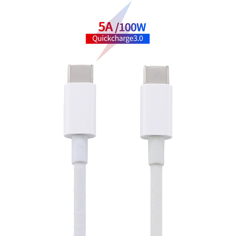 

2m PD 100W USB C to USB C Charging Cable For Macbook Pro 96W 87W 61W 13 15