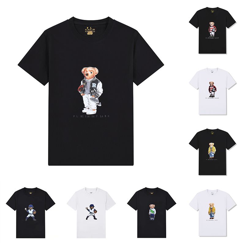 

2023 Mens T shirts Ralphs Polos Designers Fashion Tshirts Women T-shirts Tees Tops Man S Casual Chest Letter Shirt Luxurys Clothing Sleeve Laurens Clothes, 24
