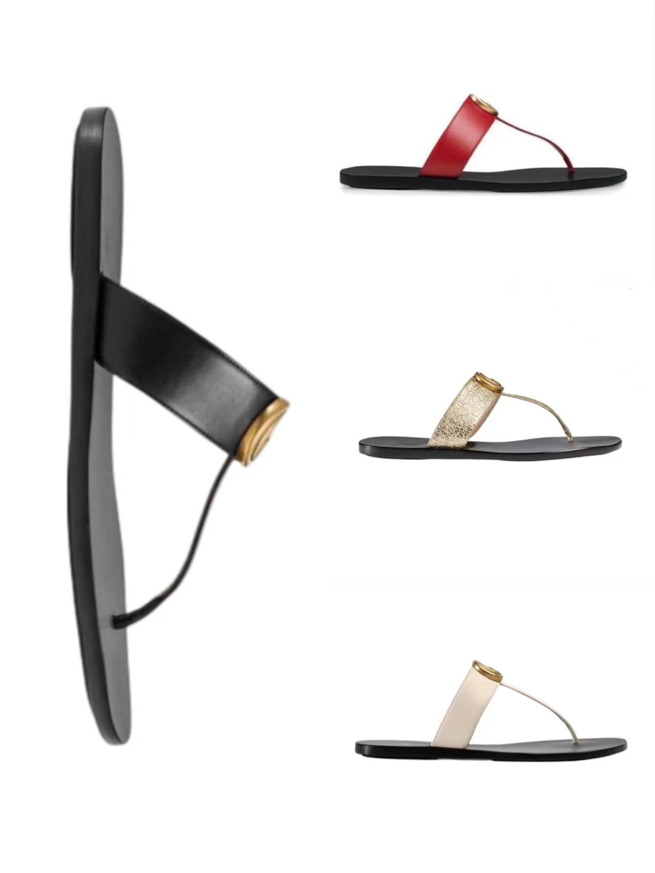 

Sandals With Box Woman Sandals flip flops for women High quality Stylish Slipper Fashion Classics Sandal Slipper Flat shoes Slide Eu 35-46, 10