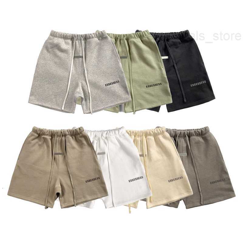 

Mens Womens Ess Unisex Shorts Clothing Apparel Cotton Sports Fashion Short Designer Street Style Tide Knee Length Essentiaer9k