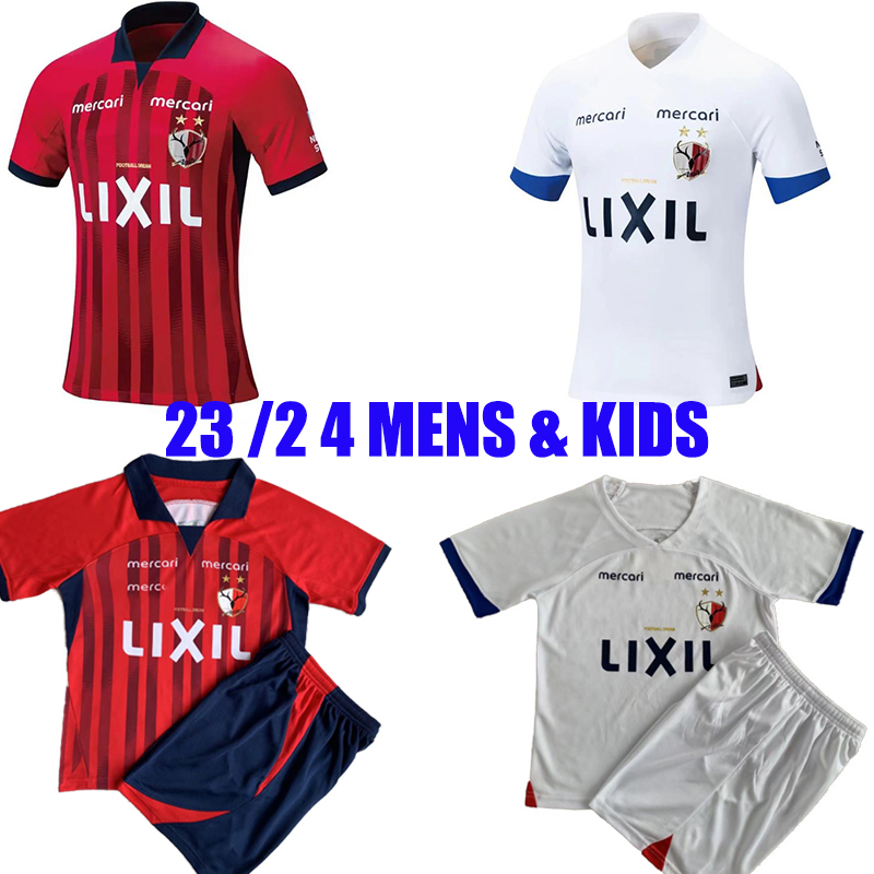 

2023 2024 Kashima Antlers Mens Soccer Jerseys JUAN ALANO EVERALDO IZUMI ANTLERS RIKUTO Home Red Away White Football Shirts Short Sleeve Uniforms