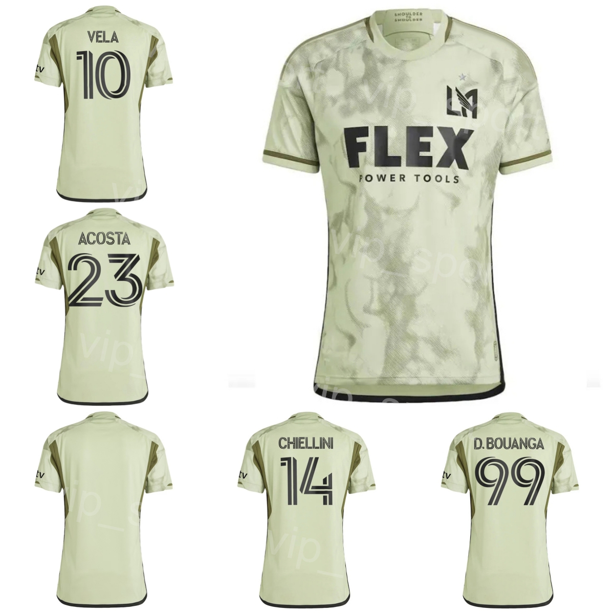 

LAFC Soccer 10 Carlos Vela Jerseys Los Angeles FC 99 Denis Bouanga 11 Timothy Tillman 20 Jose Cifuentes 22 Kwadwo Opoku 3 Jesus Murillo Football Shirt Kits 2023/2024, Green