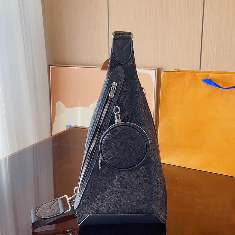 

Mens Bag Designer Bag Crossbody Bags Men Shoulder Handbag embossing New Saumur Messenger Bag Women Tote Bag With Wallet Brown Flower Chest Bags Brand Backpack, Black