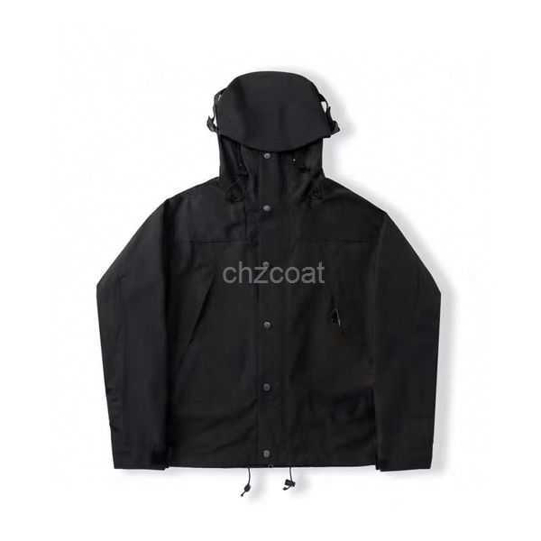 

Windbreakers Jacket Unisex Men Designer Women Retro Snow Mountain Commemorative Version Waterproof Windproof Breathable Adjustable Hoodie Couple Outfits 4HRE, #3