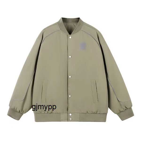 

Men's Jackets 2023 New Twill Polo Shirt Autumn Casual Long Sleeve Jacket Coat Fashion Versatile Loose 8EF3L