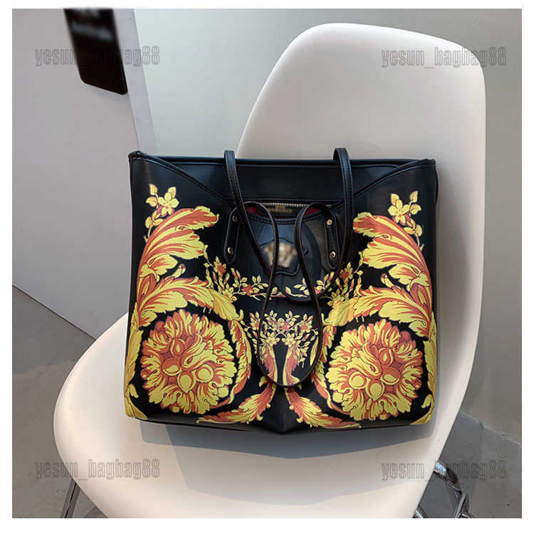 

Luxury Designer Handbag Versages Tote Bucket Bag Female High-capacity Crossbody Bag Shoulder Lady Wallet Messenger Handbags