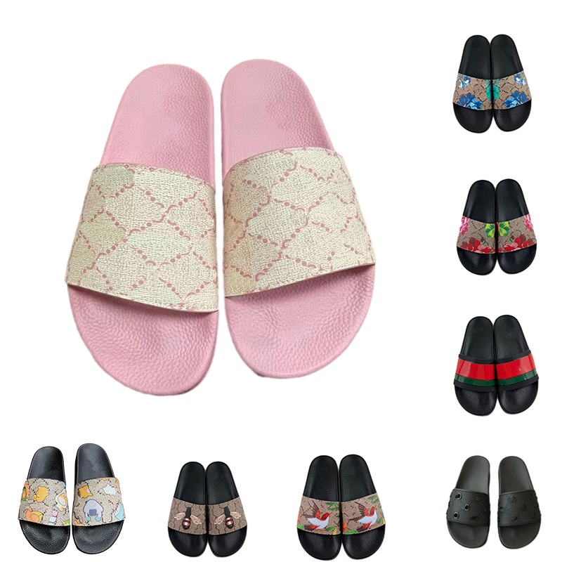 

Big Size 46 47 48 Designer Sandals Floral Flowers Snake Tiger Bee Embroidery Slides Flat Gear Sole Men Women Fashion Luxury Shoes Slider free shipping Slipper, 28