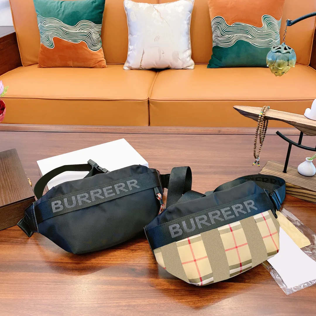 

Vintage stripe belt bum bag Luxurys Check chest Nylon designer fanny pack mens gift sonny bumbag tote Wallets Waist Bag fashion Women's handbag shouder Crossbody bags, Customize